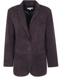 JC Sophie - Leather Blazer "Prudence" - Lyst