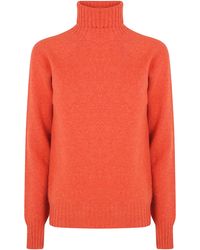 Drumohr - Sweater Turtle Neck "L5W114Tl 280 Spices" - Lyst