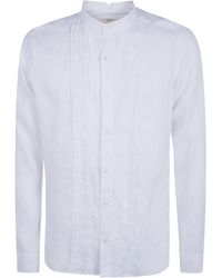 Tintoria Mattei 954 - Pleated Linen Shirt - Lyst