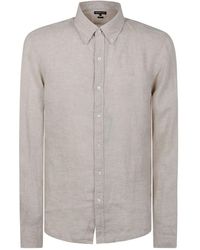 Michael Kors - Long Sleeves Linen Shirt - Lyst