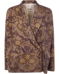Uma Wang - Jacket Wool Blend "Crossword" - Lyst