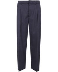 DUNST - Pants Pleated "Semi-Wide Slacks" - Lyst