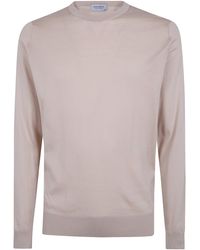 John Smedley - "Rowland" Crewneck Long Sleeves Pullover - Lyst