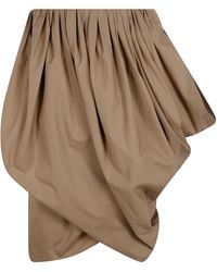 Chloé - Midi Asymetrical Skirt - Lyst