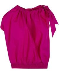 Essentiel Antwerp - "Jaylah" Smocked Top - Lyst