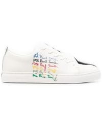 Paul Smith - Trainers Logo Overprint Lee - Lyst