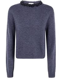 Semicouture - Sweater Short Sleeves "Denny" - Lyst