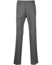 Tagliatore - Slim-cut Tailored Trousers - Lyst