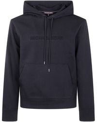Michael Kors - Embossed Logo Hoodie - Lyst