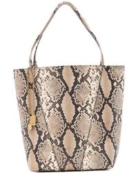 Chloé - Spin Leather Tote Bag - Lyst