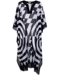 Dries Van Noten - "Cartland" Long Kaftano Shirt - Lyst