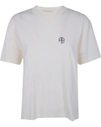 Anine Bing - Wagner Tee Soft Stencil - Lyst