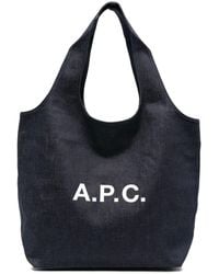 A.P.C. - A. P.C. "Ninon" Tote Bag - Lyst
