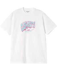 Carhartt - Ss Hot Script T-Shirt - Lyst