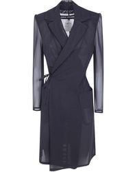 Junya Watanabe - Long Doublebreasted Coat - Lyst