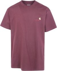 Carhartt - T-Shirt/ "American Script" - Lyst