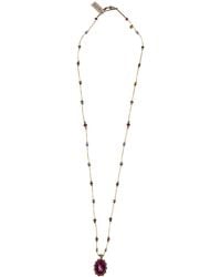 Sharing - Long "Tibetan V" Pendant Necklace - Lyst