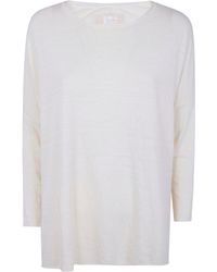 Labo.art - Labo. Art "Ata" Lieto Linen Round Neck Sweater - Lyst