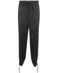 Jil Sander - Relaxed Fit Jogging Pant With Tuxedo Band - Lyst