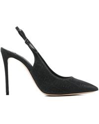 Casadei - "Chanel" Triniton Sling Back - Lyst