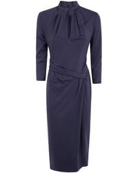 Giorgio Armani - Dress Turtle Neck "Midi Turtle Neck Dress" - Lyst