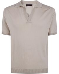 FILIPPO DE LAURENTIIS - Short Sleeves "Skipper" Polo Shirt - Lyst