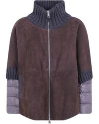 The Jackie Leathers - Jacket Cape "Adele" - Lyst
