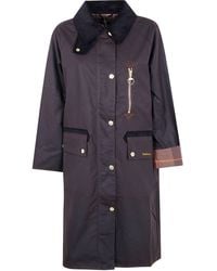 Barbour - "Evette Waxed" Jacket - Lyst