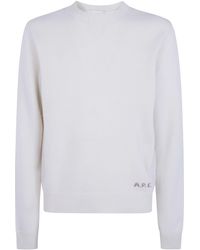 A.P.C. - A. P.C. Sweater Wool 100% "Edmond" - Lyst