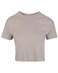 Thom Krom - Crop T-Shirt - Lyst