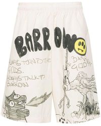 Barrow - Popeline Shorts - Lyst