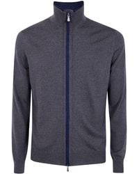 Gran Sasso - Zip Jacket Long Sleeves - Lyst