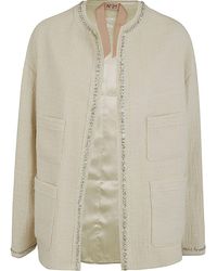 N°21 - Oversize Tweed Jacket Clothing - Lyst