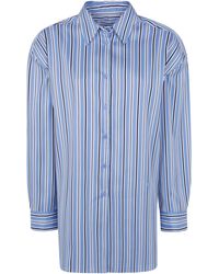 Frankie Shop - "Oana" Cotton Padded Shirt - Lyst