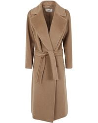 Weekend by Maxmara - Coat Belted "Wkd Tempera" - Lyst