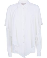 Twinset - Shirt Ruffled "Draped Shirt" - Lyst