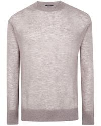 Emporio Armani - Round Neck Sweater - Lyst