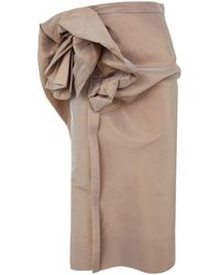 Maison Margiela - Straight Polyester Skirt - Lyst