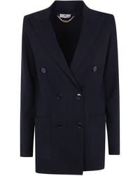 Elisabetta Franchi - V-Neck Sweater Tricot - Lyst