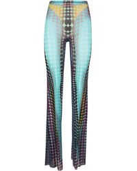 Jean Paul Gaultier - "Re-Edition: Flare Trousers" Trousers - Lyst