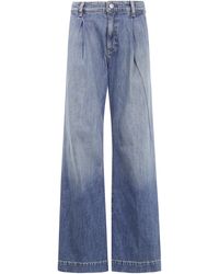 Ralph Lauren - Kirahn Full Length Pleated Jeans - Lyst