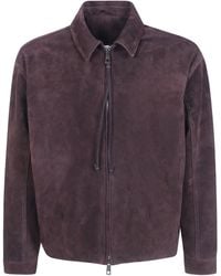 Giorgio Brato - Jacket Suede "Gu27F.28005.Bcsd Dark" - Lyst
