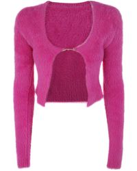 Jacquemus - Knitwear Cardigan: La Maille Neve - Lyst