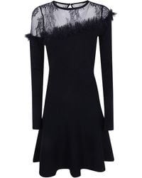 Blumarine - Dress With Lace - Lyst