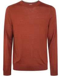 Paul Smith - Sweater Crew Neck "M1R.970Z. W03154 19 Dark Rust" - Lyst