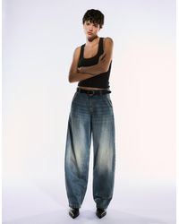 Bershka - Skater-Fit Baggy Jeans - Lyst