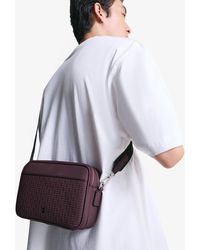 Bershka - Crossbody Bag With Raised Design - Lyst