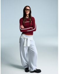 Bershka - Long Sleeve T-Shirt With Print - Lyst