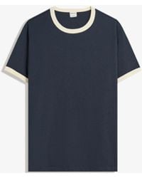 Bershka - Ribbed Short Sleeve T-Shirt - Lyst