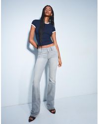 Bershka - Bootcut Jeans With Flaps - Lyst